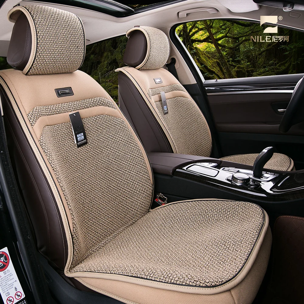 Nile high quality linen seat covers for car