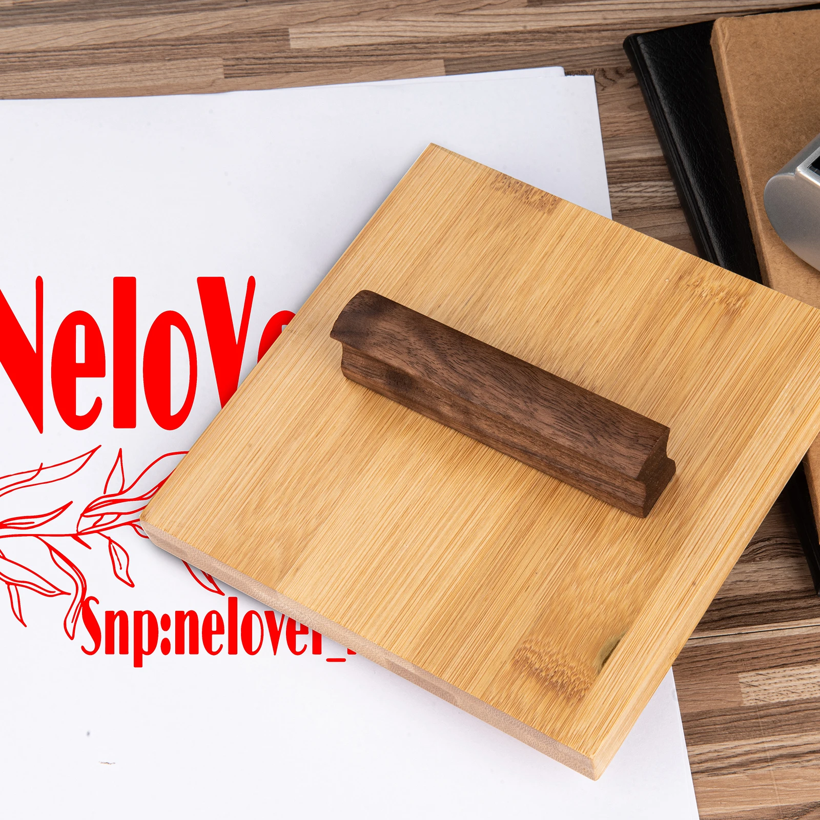 개인화 된 대형 스탬프 나무 스탬프 고무 로고 투명 물개 Customzied 포장 우표 비즈니스 로고 물개