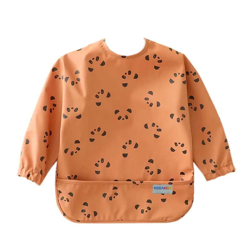 

Modakids Panda long sleeve bib