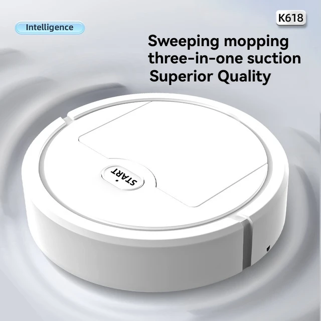 Sweeping Robot Automatic Three-in-one Wipe Mop Intelligent Silent Household Lazy Sweeper Vacuum Cleaner 2