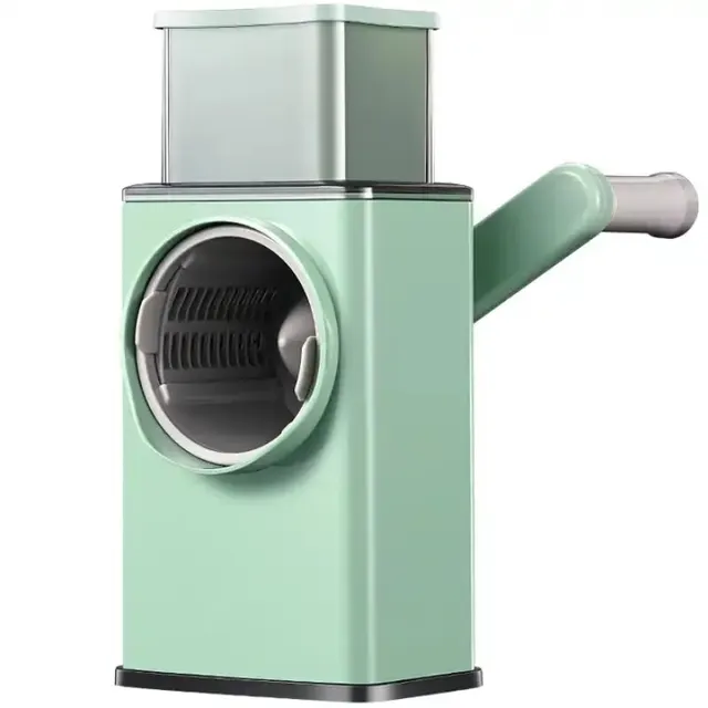 3-in-1-Set, manueller Gemüseschneider, Walze, Multifunktions-Vegetarierschneider, Lebensmittelreiben, Zerkleinerer, Schredder, Küchenzubehör_voghion.com