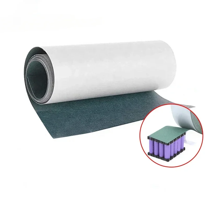 1m Width 50mm to 180mm 18650 Battery Adhesive Insulation Gasket Paper Cell Insulating Glue Patch Electrode Insulated Pads Paper