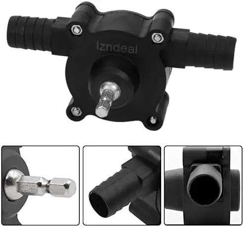 New electric drill water self-priming household water hand drill drive DC pump diesel selfpriming