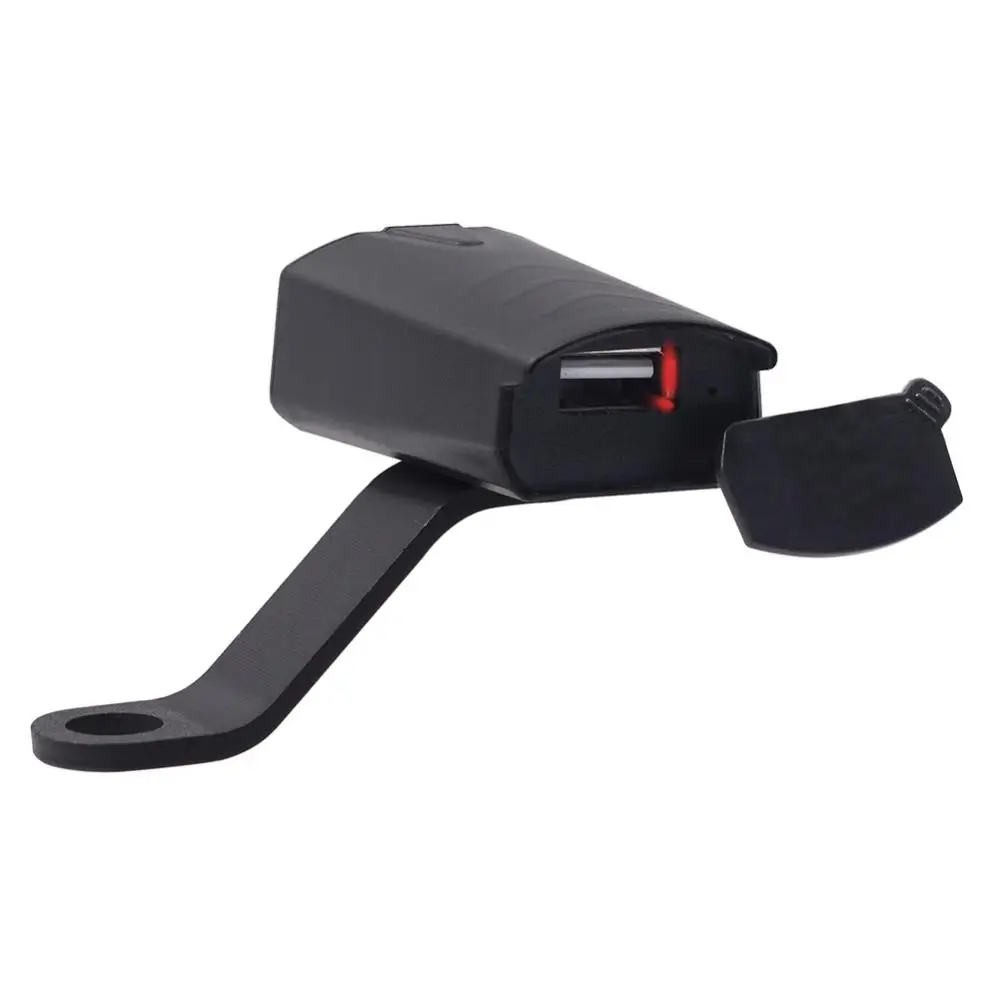 CS-835A1 오토바이 핸들바 마운트 USB 휴대폰 충전기, 표시등 포함, 12V