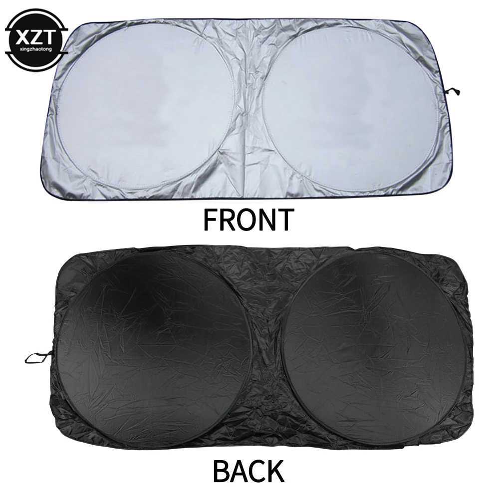 Universal UV Protection Shield Front Rear Car Window Sunshade Sun Shade Visor Windshield Cover Auto Car Anti Snow Ice 150x70CM windshield sunshade car sunshade windshield sun shade car snow shield car cover
