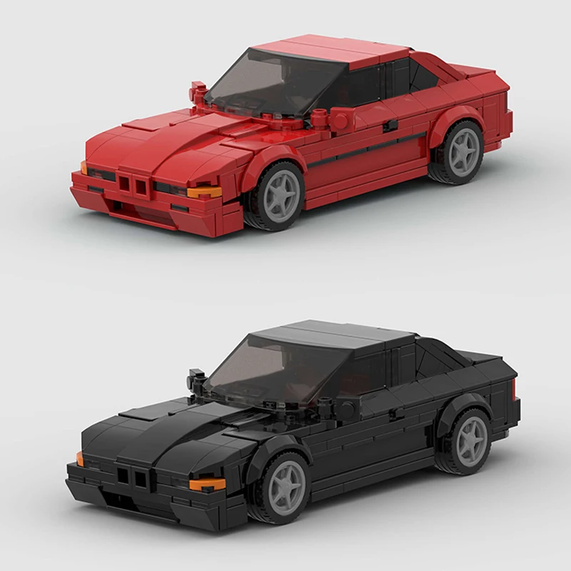 슈퍼카 시티 스피드 레이싱 스포츠카 E36 E46 블록 MOC M3 E30 M4 레이서 차량 M5 테크닉 브릭 어린이 장난감
