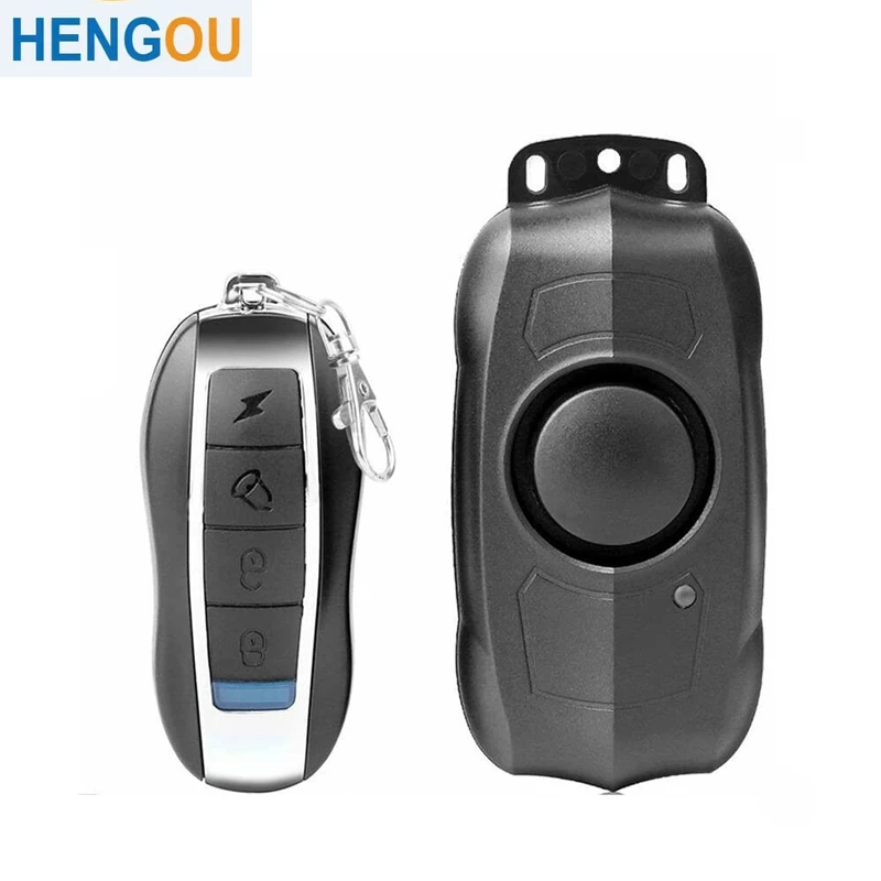 

Сигнализация велосипедная Беспроводная с защитой от кражи и пультом ДУ