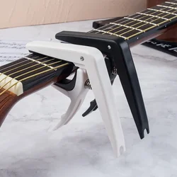 1PC Universal Guitar Capo ABS+Metal Quick Change Clamp Key for Acoustic Classic Electric Guitar Parts Accessories