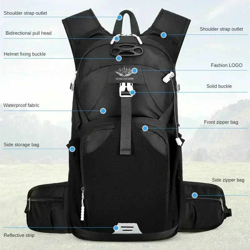 Outdoor Camping Waterproof Breathable Backpack Large Capacity Outdoor Climbing Bag Trekking Sport Bags Backpack 3