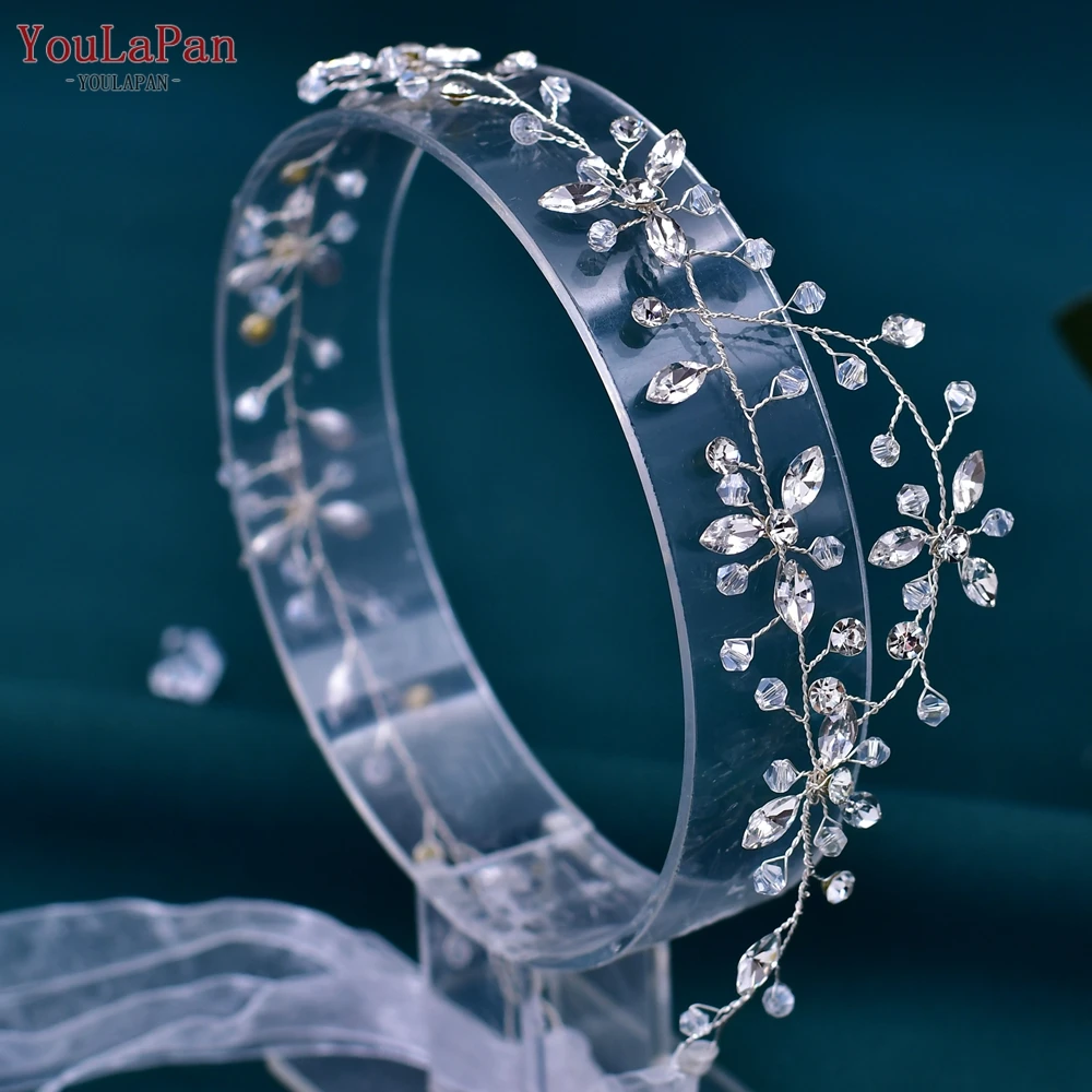 Bridal Waistband TOPQUEEN Rhinestone Belt Wedding Dress