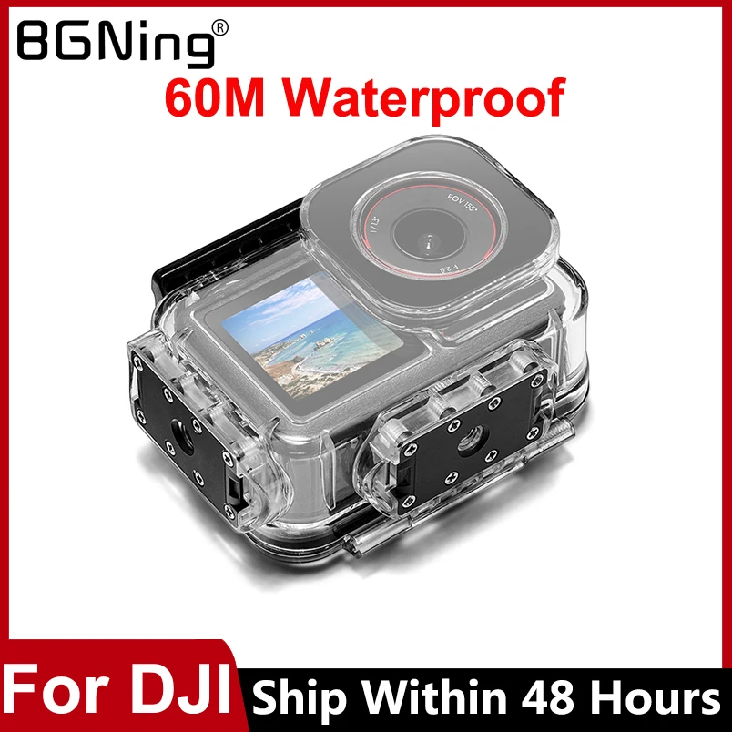 Waterproof Quick-Release Magnetic Protective Diving Housing Case