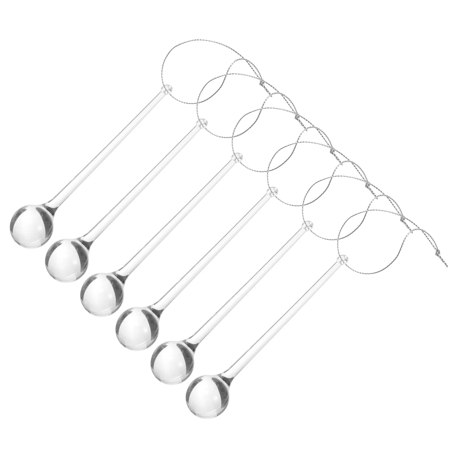 

6pcs Christmas Decorations Hanging Ornament Xmas Pendant Window Tree Party Decorations