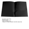 29*23.5cm Plastic Folder With 2 Pockets Business Card Slot School Examination Paper Office Document Organizer Students Supplies 5