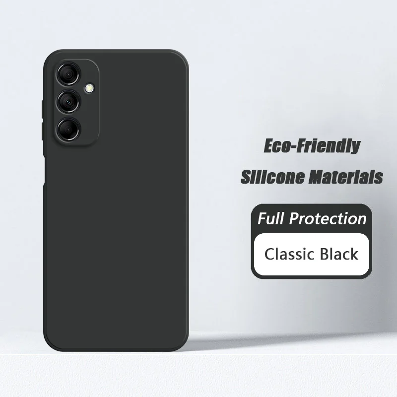 Slim Square Liquid Silicone Case with Soft Microfiber Lining - Enhanced Grip and Durability