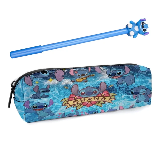 Lilo & Stitch Stitch Pencil Case with Pen Set