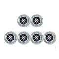 Silvery 6pcs