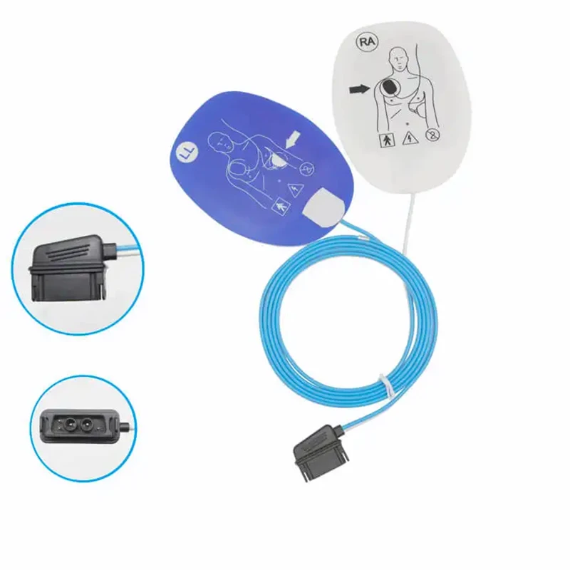 

Quick Replacement Multifunction AED Defibrillation Electrode Pad Compatible With CORPULS 5P