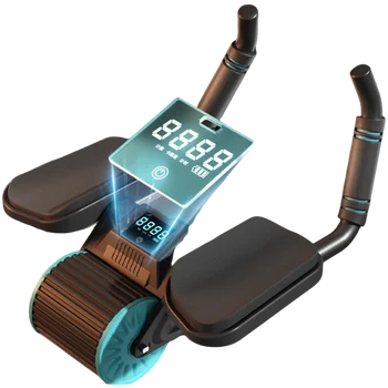 Ab Roller Wheel for Abdominal Fitness Rebound Ab Abdominal Wheel with Smart Counting Exercise Roller for Ab Workout