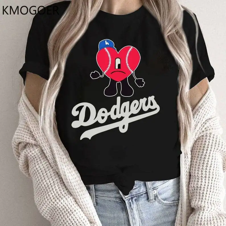 Dodgers Jersey Bad Bunny Jersey Gifts for Fans Fashion Summer T