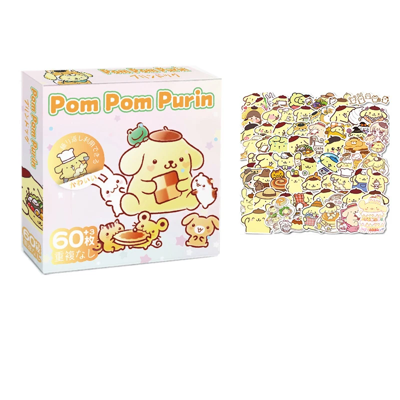 Pompompurin Stickers and Greeting Card (Small Gift Series)