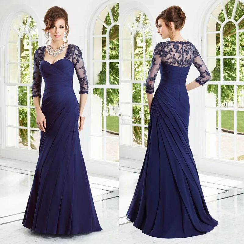 

Hot Free Shipping Sweetheart Sheath Long Mother of the Bride Dress With Jacket