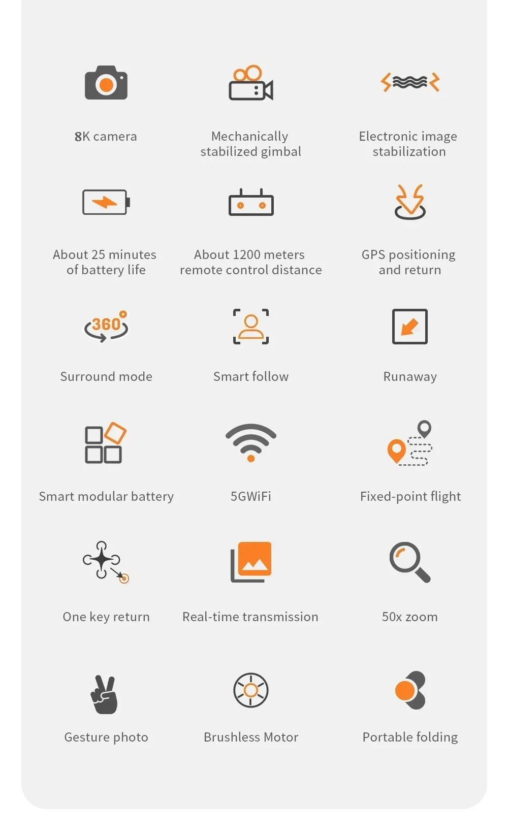 Description Picture 4 of itemKF102 GPS Drone 4k Profesional 8K HD Camera 2-Axis Gimbal Anti-Shake Aerial Photography Brushless Foldable Quadcopter 1.2km