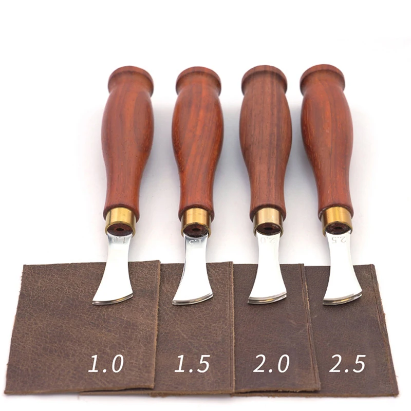 

1PC Sharp Edge Beveler for Leather Craft Skiving Beveling Knife Cutting Hand Craft Tool for leather edge cutter