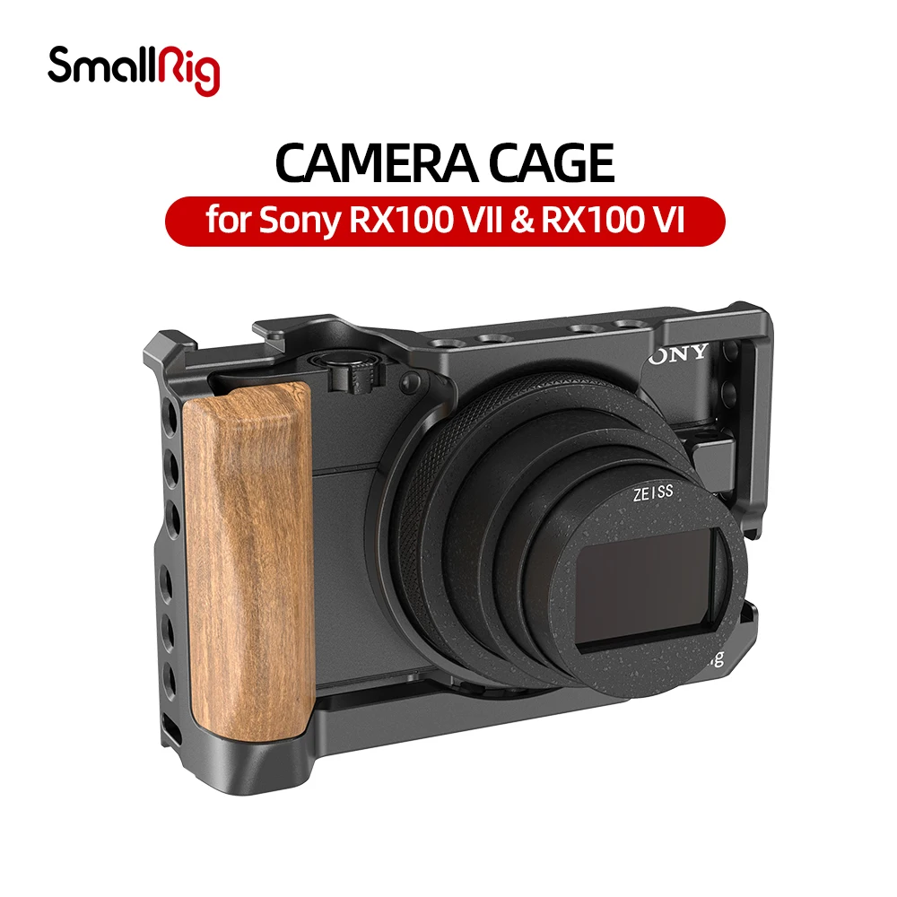 Kamerakäfig Für Sony RX100 M7/M6 - Aluminium Rig Mit Arca-Halterung Für Erweiterte Filmproduktion