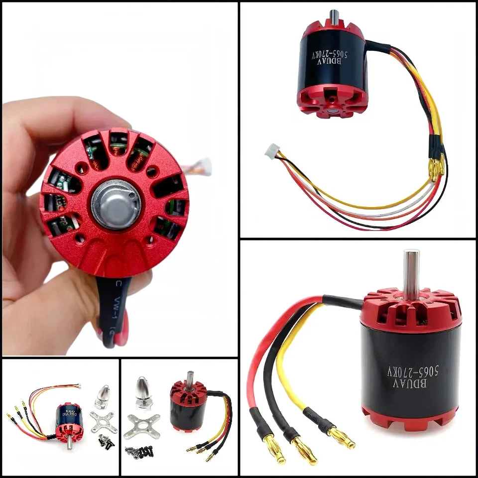 Moteur RC Brushless 140KV-320KV Sensorless/Sensored pour Voiture Bateau