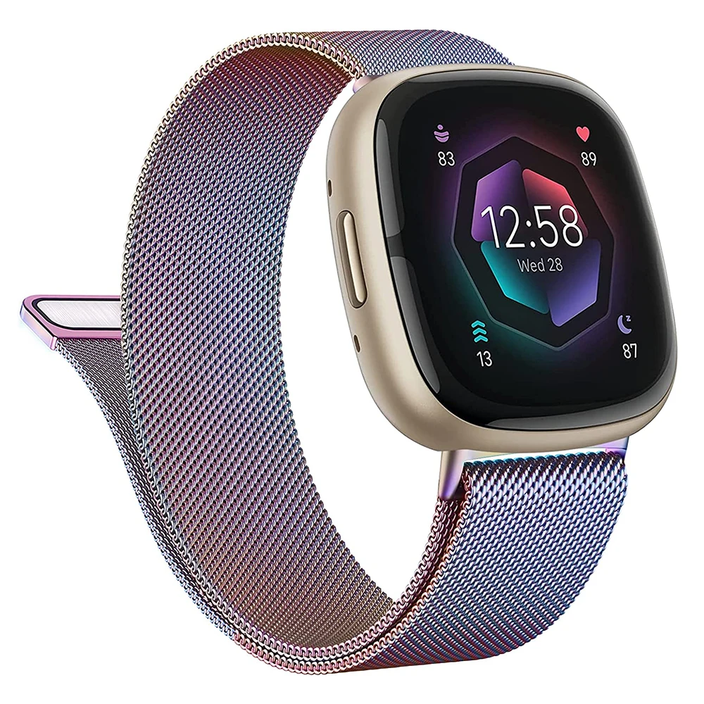 magnetic-bracelet-band-for-fitbit-versa-4-3-stainless-steel-mesh-watch