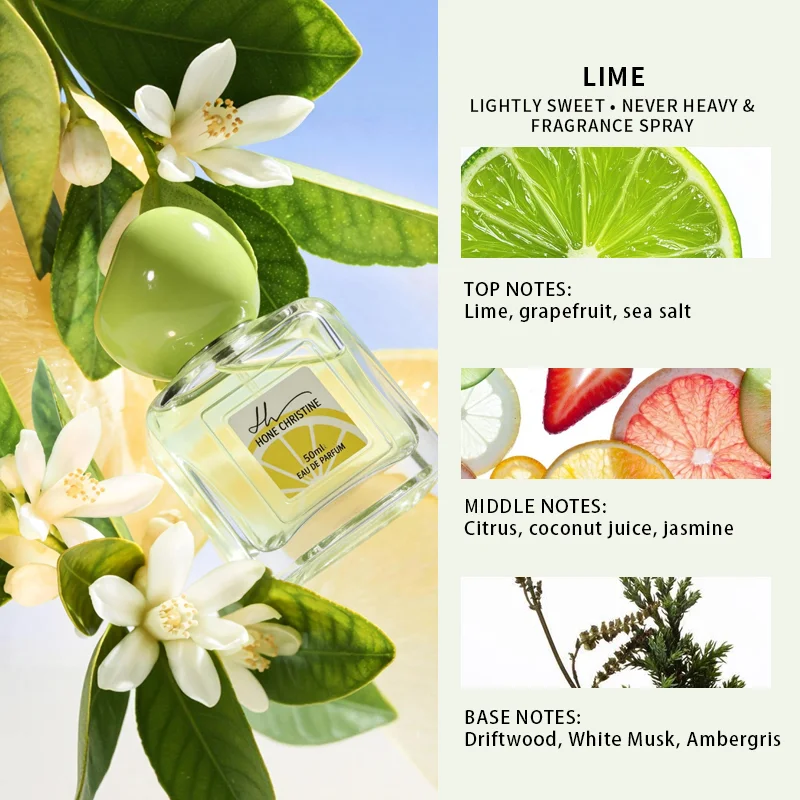 Lemon Perfume Unisex Citrus Scent Long Lasting Eau De Parfum_voghion.com
