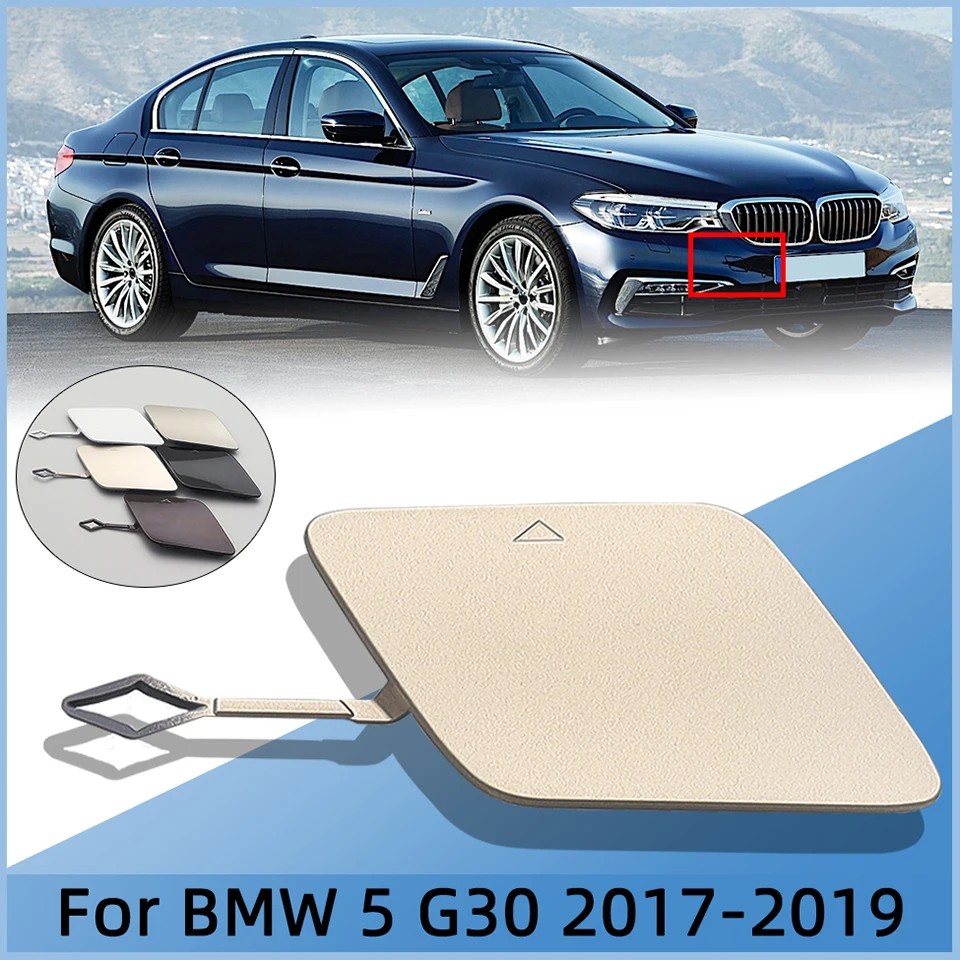 

Для Bmw 5 серии 2017 2018 2019 G30 G31 518 520 525 530 535 540 #51117427448 автомобильный передний бампер буксировочный крючок накладка крышка буксировочная крышка