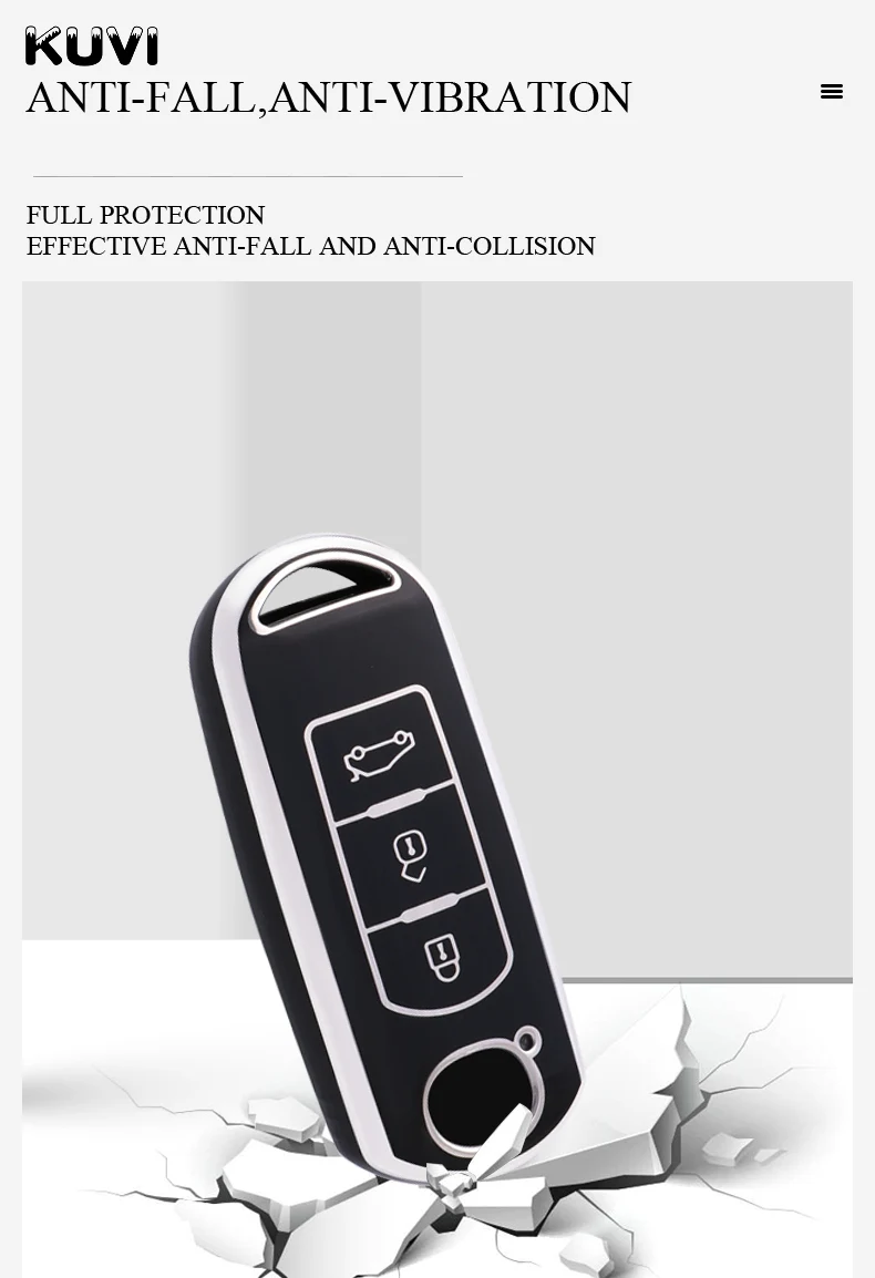 Tpu Car Remote Key Case Cover For Mazda 2 3 6 Atenza Axela Demio Cx-5 Cx5 Cx-3 Cx7 Cx-9 2015 2016 2017 2018 2019 - - Racext™️ - Mazda REMOTE CONTROLS AND KEYS - Racext 41