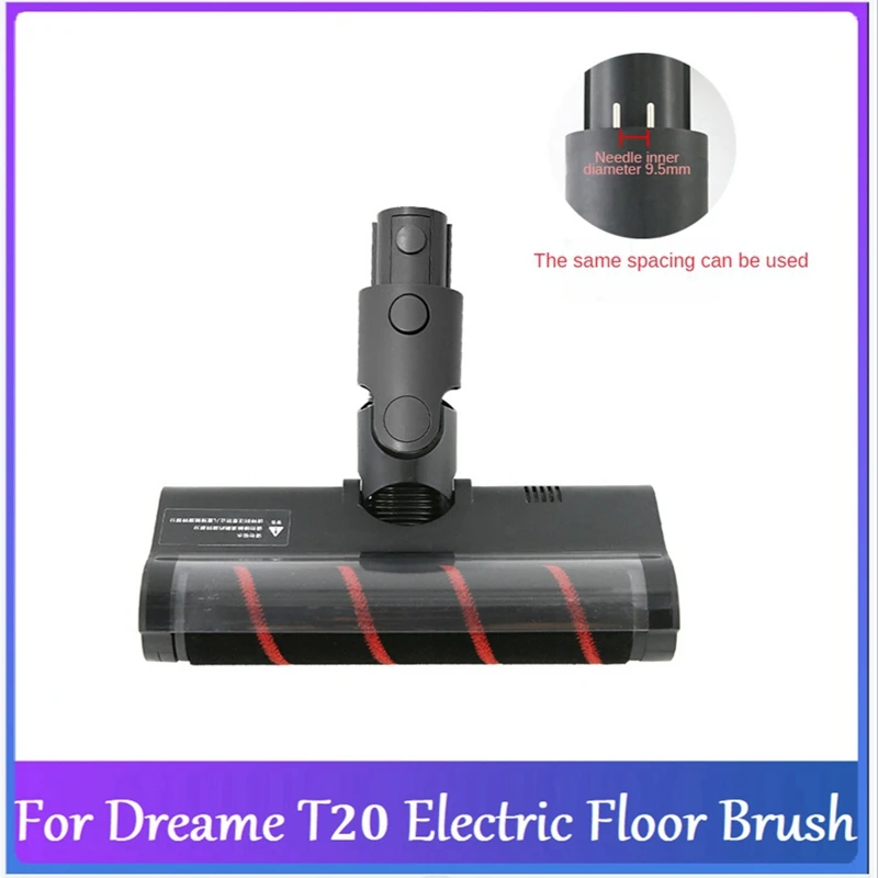 

For Dreame T20 Wireless Vacuum Cleaner Electric Floor Brush Soft Velvet Roller Replacement Accessories
