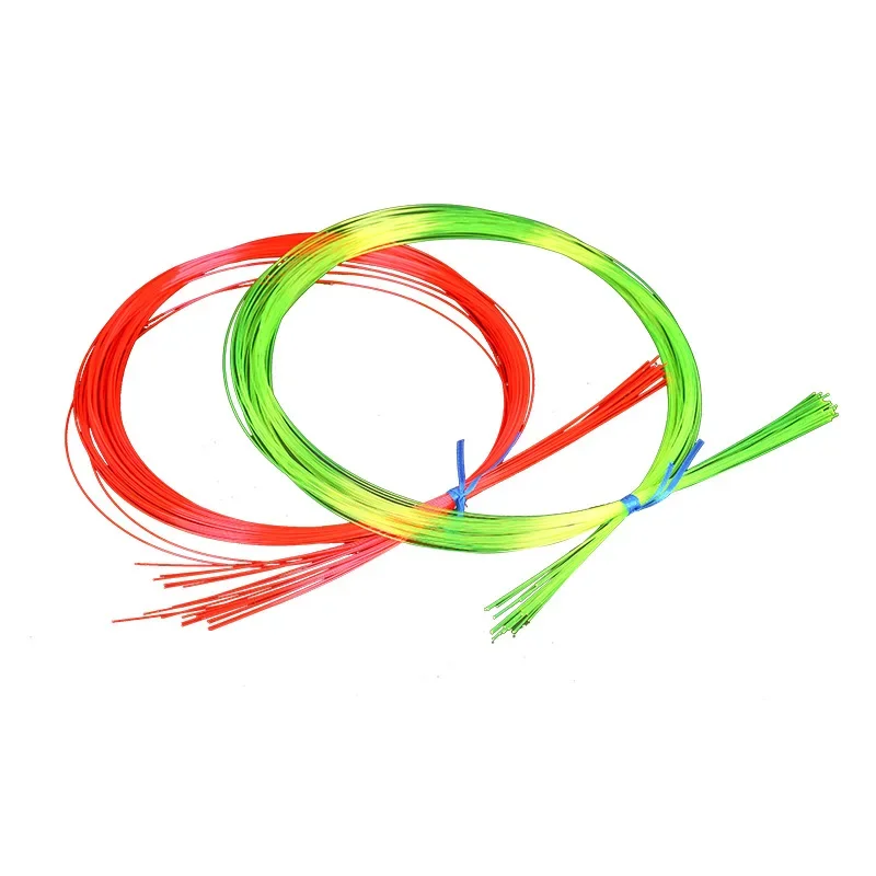 조준기 광섬유 활, 섬유 레드 그린, 0.5mm, 2mm 새총 컴파운드 활, 조준기 핀, 활 조준기 액세서리, 50cm