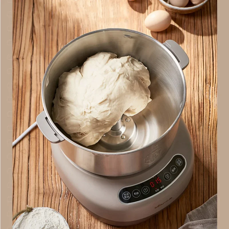 Bear Electric Dough Mixer Multi-function Food Mixers Household Small Chef Machine Fully Automatic Kneading Dough 7L Capacity 3