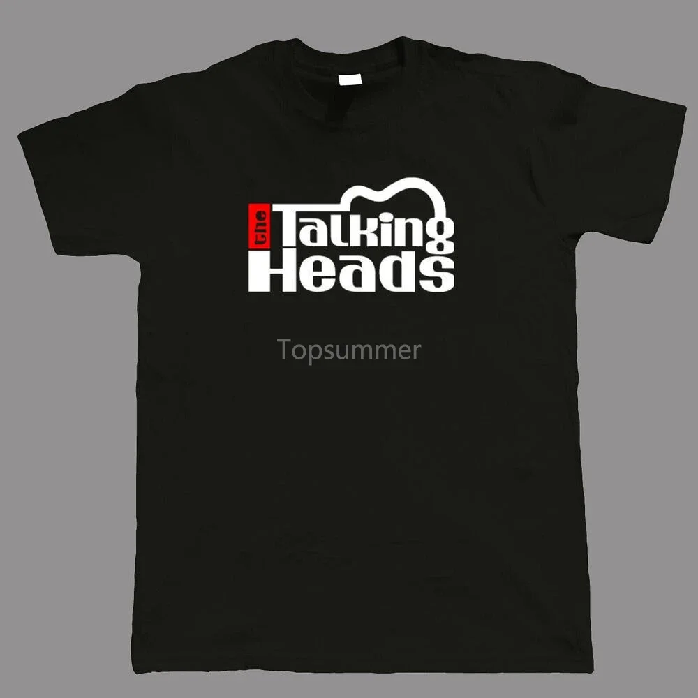 

Talking Heads Rock Band Logo Men'S T-Shirt Black Size S-3Xl