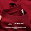 Women's Loose-Fit Plus Size White Cotton T-Shirt Short Sleeves Crew Neck Top Versatile Base Layer Thread Top Short Sleeved T-Shi