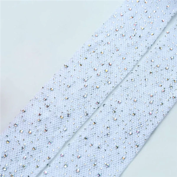 Sommerliche Netzstrumpfhose mit Diamantmuster für Damen, sexy, modisch, glänzende Netzstrumpfhose, schlanke, sexy, glitzernde Netzstrumpfhose mit Strass für Damen # – Detail 16