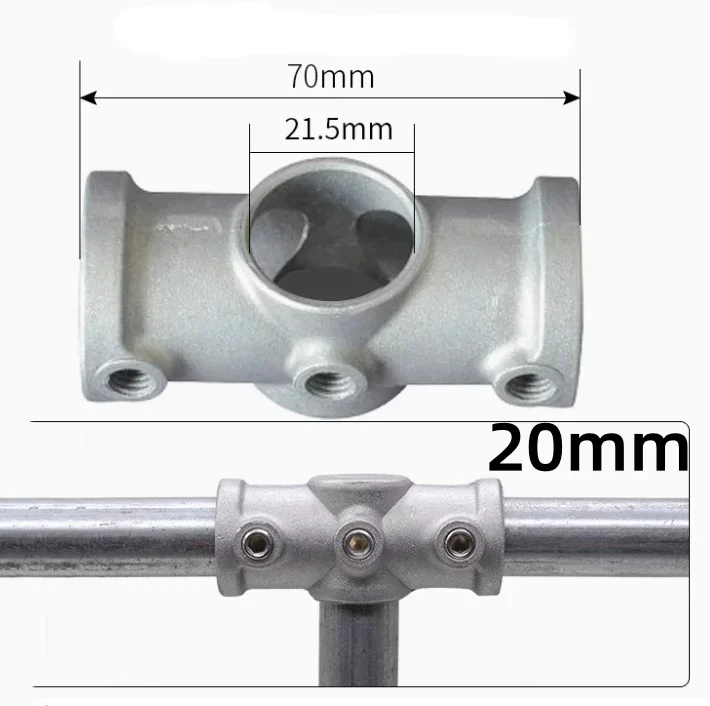 Durable Aluminum Alloy Pipe Connectors