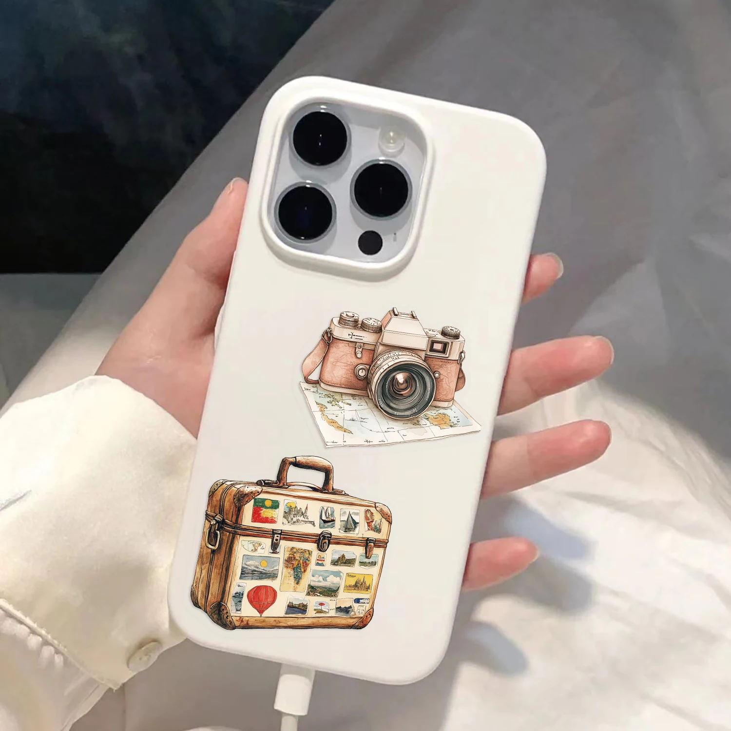 50/100PCS Home Art PET Möbel Aufkleber Telefon Laptop Auto Fall Gefrierschrank Gepäck Wand Waterpoof DIY Graffiti Aufkleber ﻿ – Detail 11