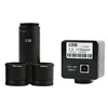 5MP USB2.0 Electronic Digital Video Microscope Camera 0.5X Eyepiece C-Mount 23.2mm Adapter 30/30.5mm Ring for Image Capture 1