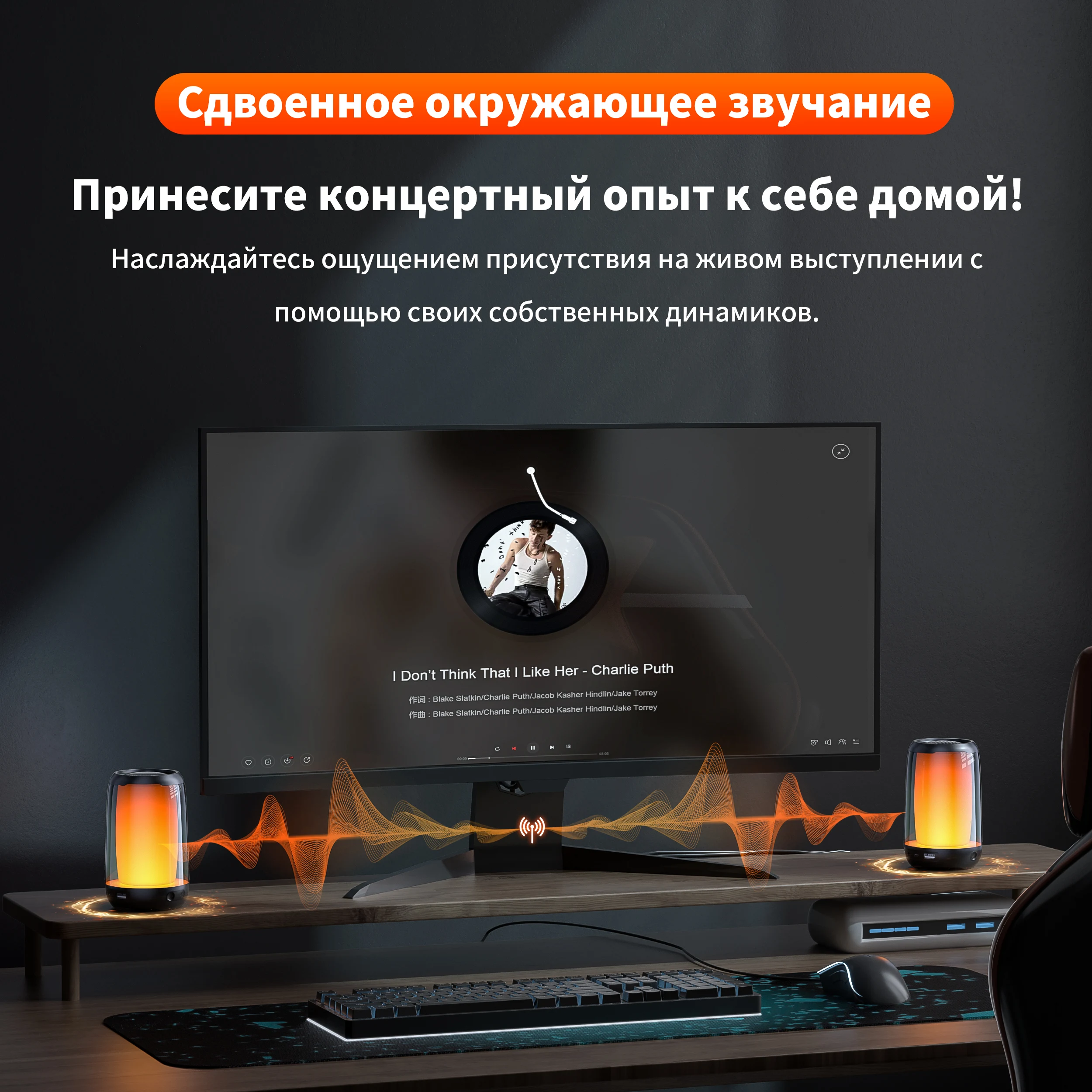 Qere-alto-falante Bluetooth com Alta Resolução Áudio w Hi-fi sem Fio Portátil Ipx5 Impermeável ao ar Livre Vários Modos de Conexão - Image 5