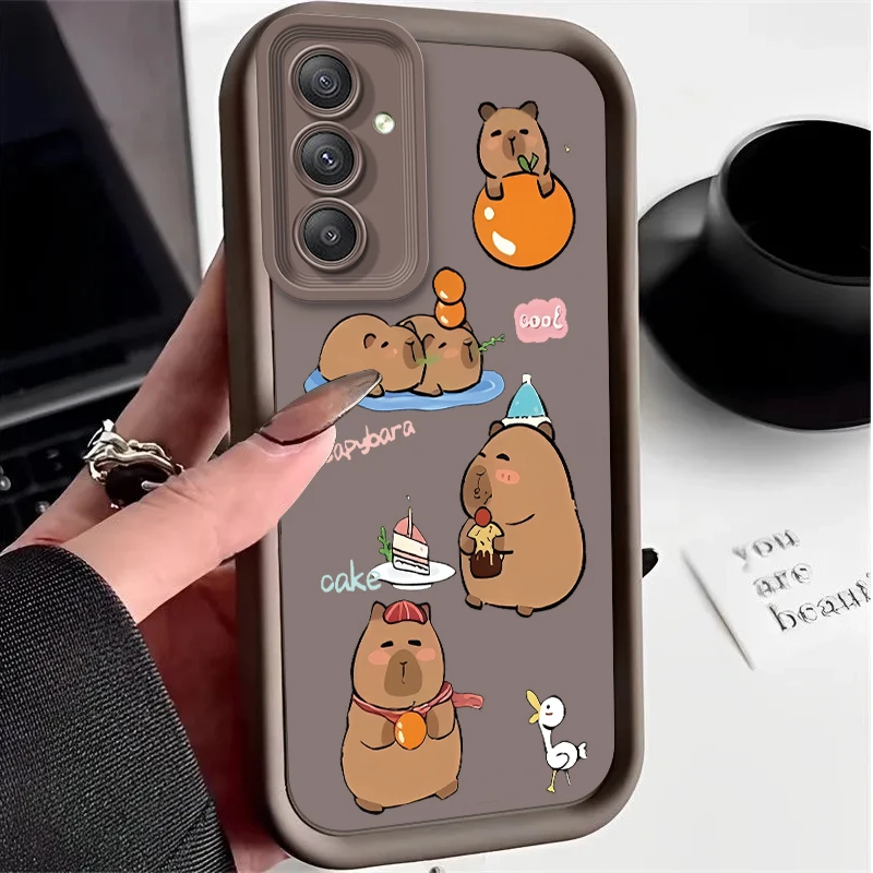 Capybara Soft Silicone Phone Case Cover
