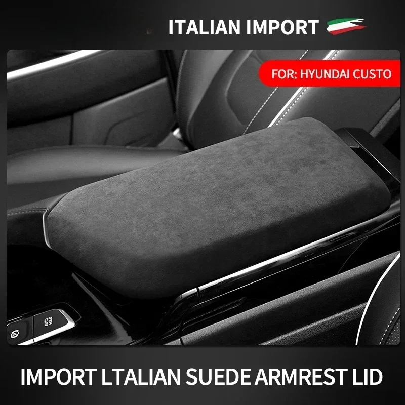 

For Hyundai CUSTO 2021 Wrap Car Stowing Tidying Armrest Box Protect Shelth Shell Decor Cover Auto Interior Accessories