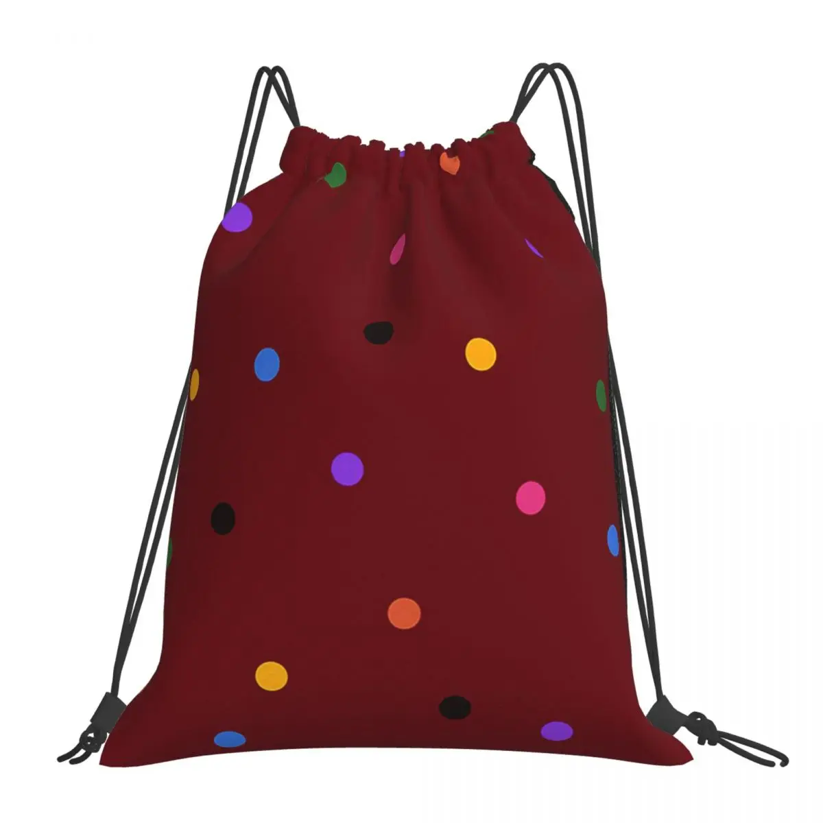 

Рюкзаки с изображением совы и пчелы Dotty, Модные Портативные Сумки на шнурке, Сумка с карманом для хранения, сумка для книг для путешествий и студентов