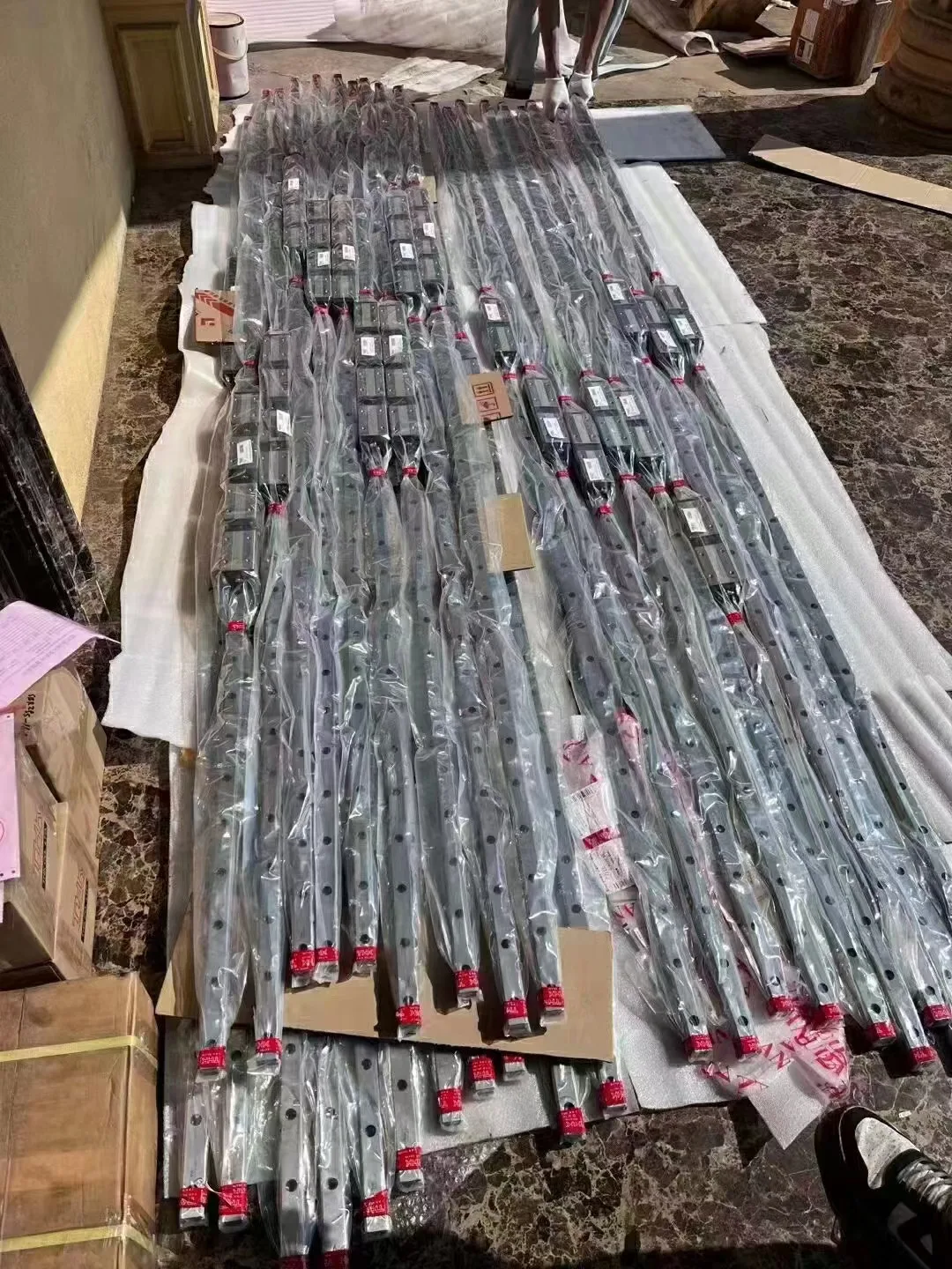Original THK Linearführungsschienenlager SHS45LR SHS45LR1UU SHS45LR1SS SHS45 SHS45LRSS SHS45LRUU Neuer Gleitblock – Detail 6