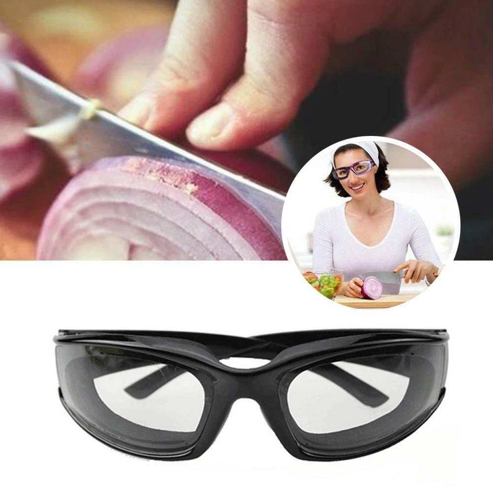 

Kitchen Tools & Gadgets Specialty Tools Onion Glasses Anti-Tear Cutting Chopping Eye Protection PC Glasses Unisex Patented