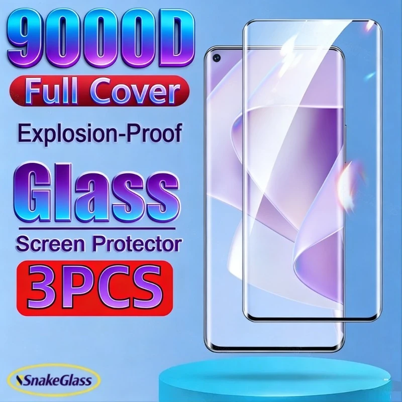 Premium Tempered Glass Screen Protector - Ultra-Clear, Curved Edge Design