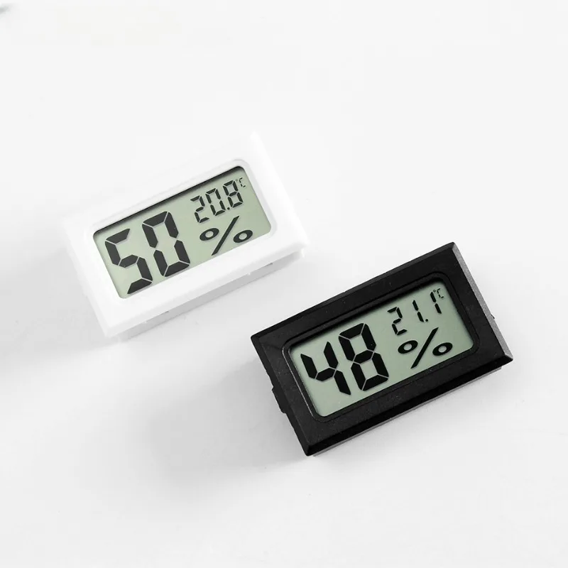 

Удобный комнатный мини-датчик температуры с цифровым ЖК-дисплеем, измеритель влажности, термометр, гигрометр